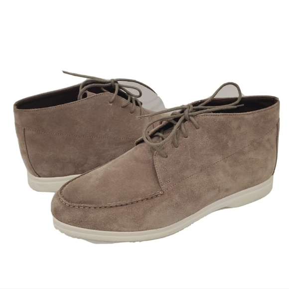 NEW CANALI Suede Chukka Boot Brown - Picture 2 of 5